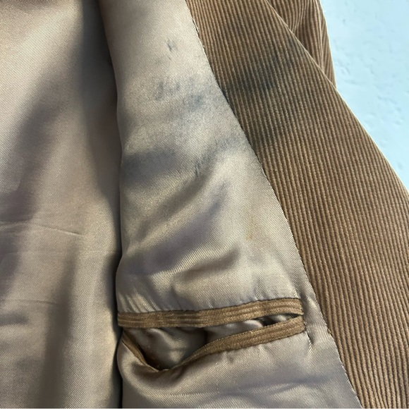 Vintage Europe Craft Corduroy Blazer Made in Yugoslavia - Size 36 - Picture 8 of 8